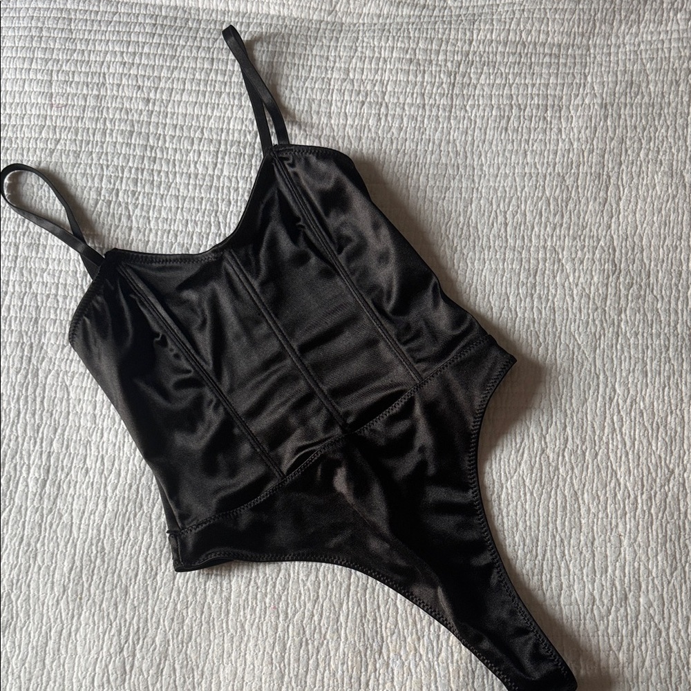Forever 21 Satin Bodysuit